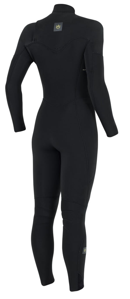 Rückenansicht Magma Women Neoprenanzug schwarz