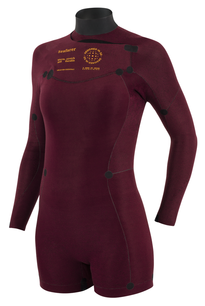 Innenansicht Women Hybrid Neoprenanzug