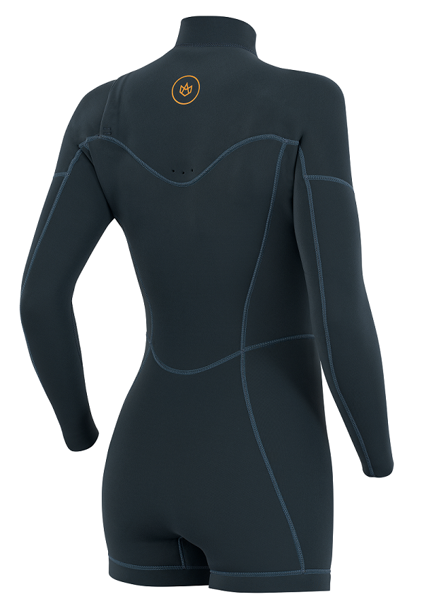 Rückenansicht Women Seafarer Hybrid 3.2 Dunkelgrau